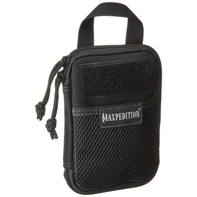 Maxpedition Mini Pocket Organizer, Molle compatible, Dual Zips - Black