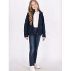 Dreimaster (Kids) Fleecejacke Mädchen blau, 128