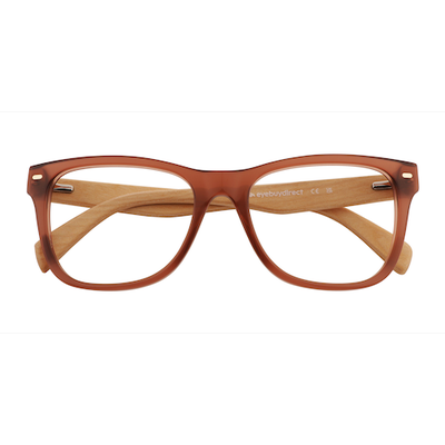 Female s horn Brown Acetate,Eco Friendly Prescription eyeglasses - Eyebuydirect s Nature