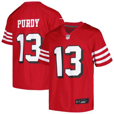 Nike Brock Purdy Scarlet San Francisco 49ers-Spieltrikot für Jugendliche Image