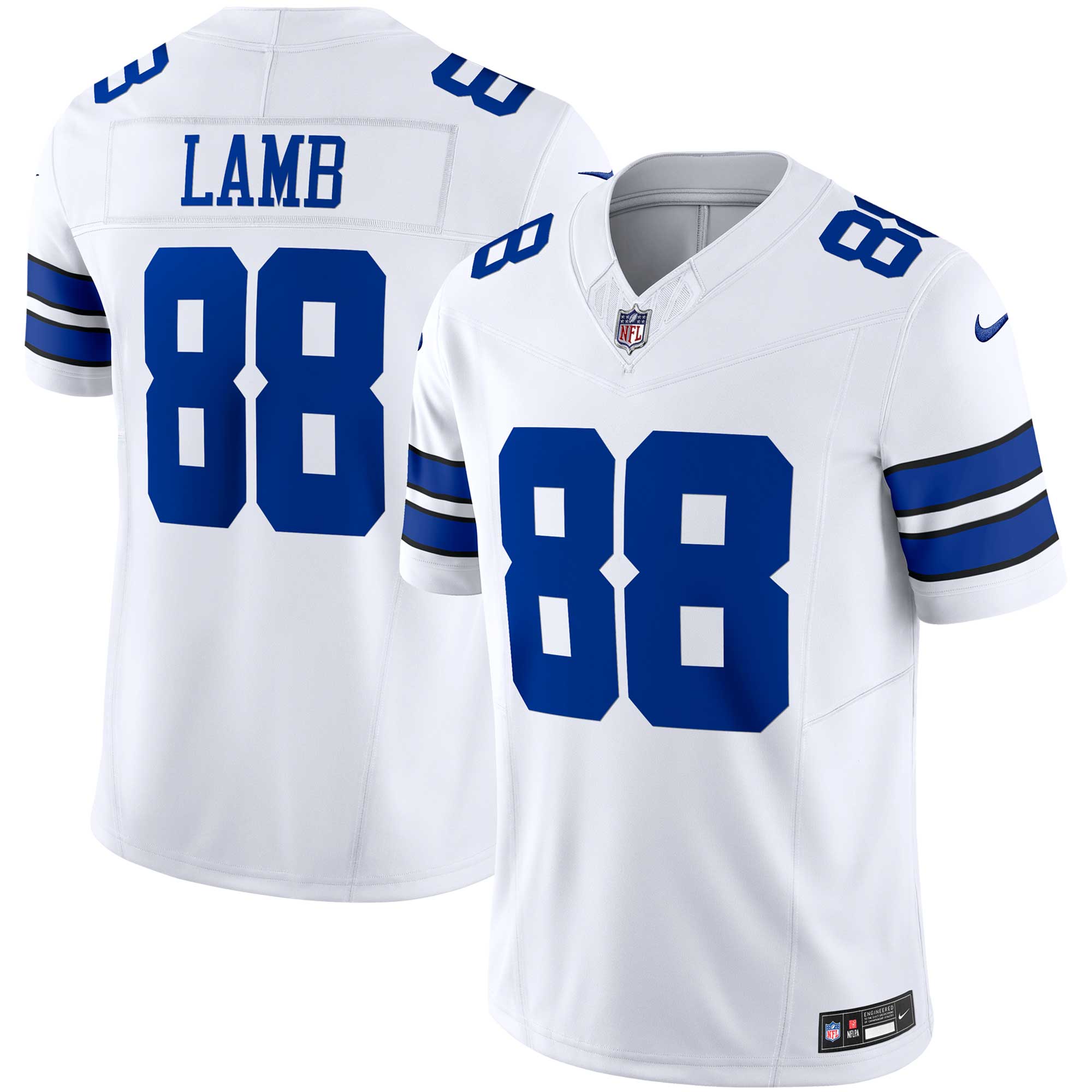 Dallas Cowboys Vapor F.U.S.E. Limited Trikot – Nike CeeDee Lamb – Weiß – für Herren Image
