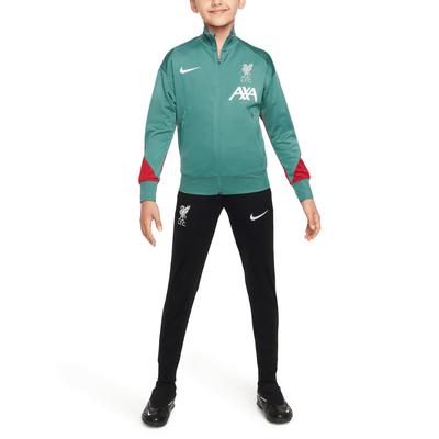 Liverpool Nike Strike Trainingsanzug – Grün – Kinder Image