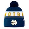 Notre Dame Fighting Irish Cuffed Pom Knit