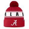 Alabama Crimson Tide Cuffed Pom Knit