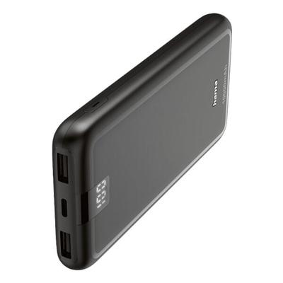 Hama Powerbank »Power Pack Performance 10« 10000mAh grau