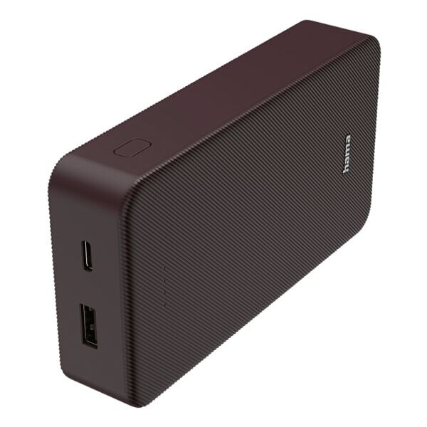 Hama Powerbank »Power Pack Colour 20« 20000mAh lila, 65x92 cm Image