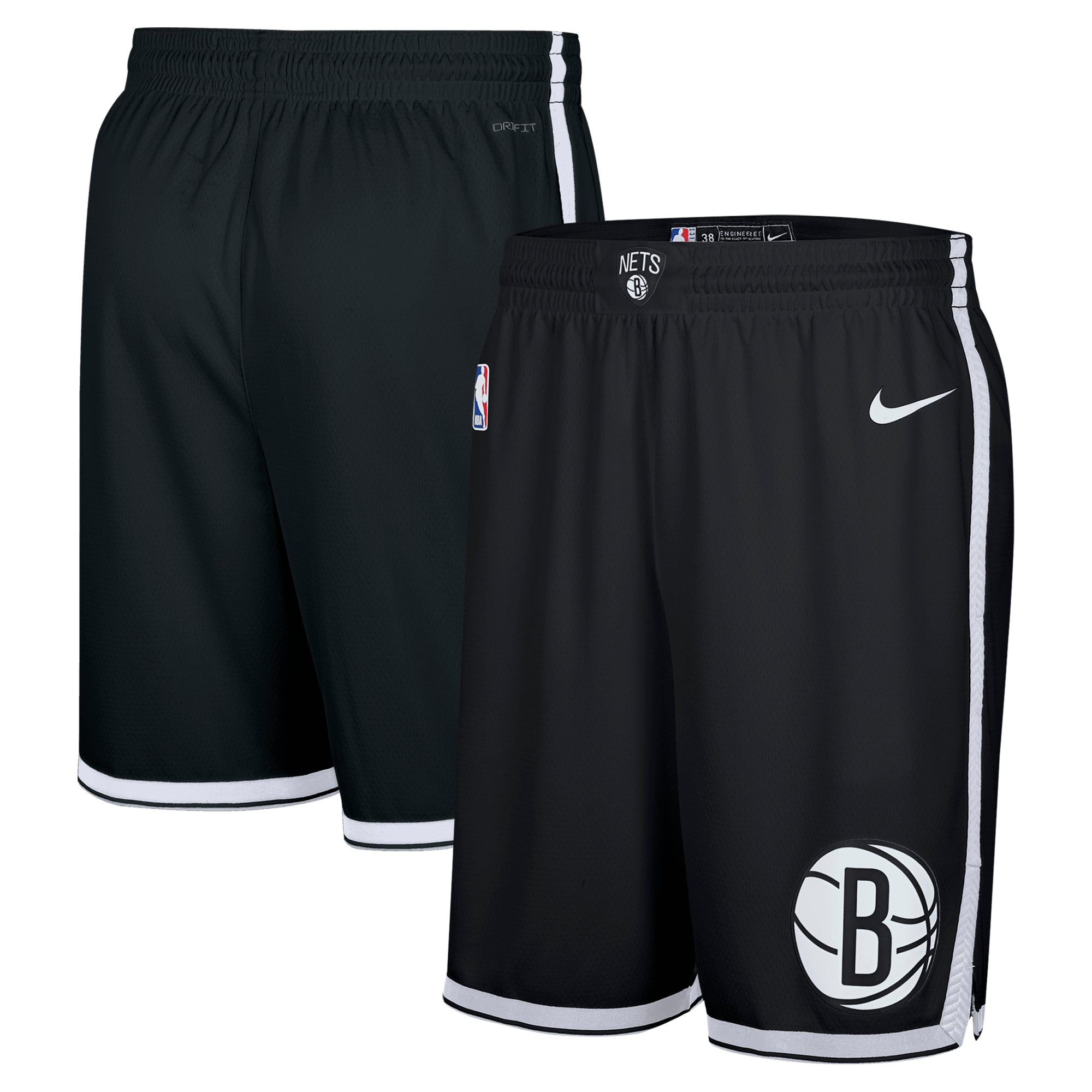 Short Nike Replica Icon Swingman des Brooklyn Nets - Homme - Homme Taille: M