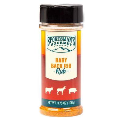 Sportsman's Gourmet Baby Back Rib Rub - 3.75oz