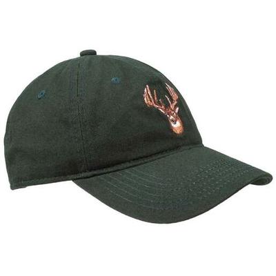 Sportsman's Warehouse Youth Whitetail Canvas Adjustable Hat - Dark Green One Size Fits Most