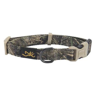 Browning Realtree Max-7 Classic Webbing Dog Collar - Realtree Max-7 14in - 20in