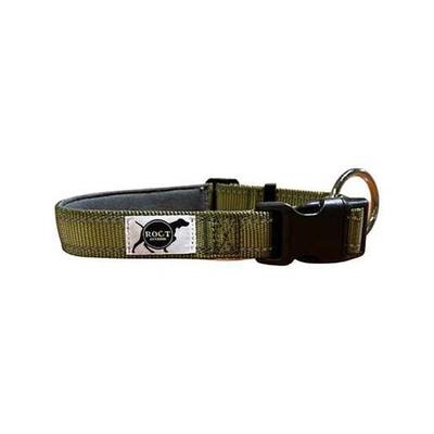 ROCT Outdoors Trailhead Padded & Lined Traditional Collar - Green 14in - 20in