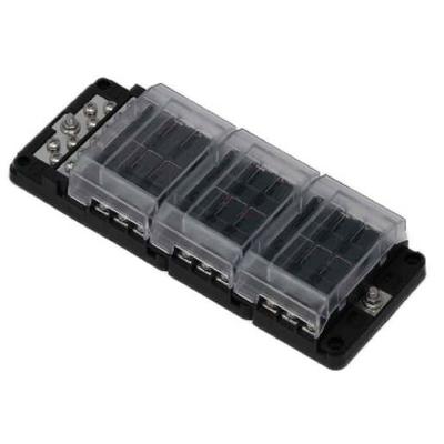 Egis RT Fuse Block 18 Circuit Marine Accessory - Black