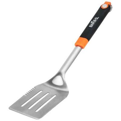 Mr. Bar-B-Q Deluxe Stainless Steel Spatula - Black