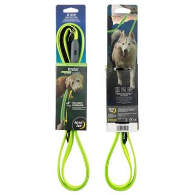 NiteDog Rechargeable 48in Dog Leash - Lime