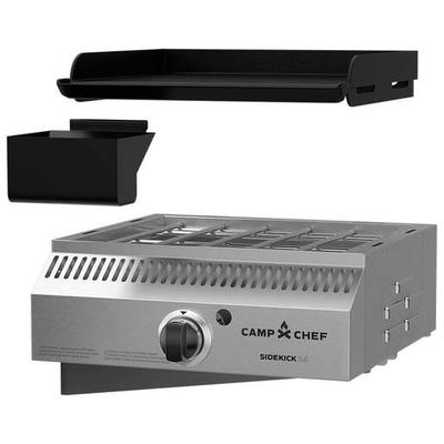 Camp Chef Sidekick Flat Top 1 Burner Stove with Griddle - Silver