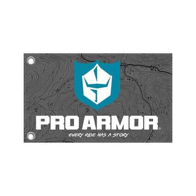 Pro Armor Whip Flag - Gray