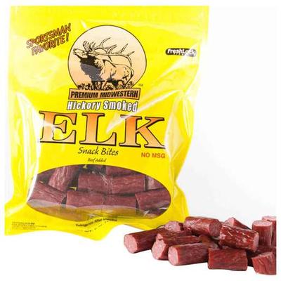 Premium Midwestern Elk Hickory Smoked Bites