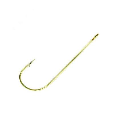 Eagle Claw Aberdeen Non Offset Ring Eye Extra Light Wire Hook - Bronze #2