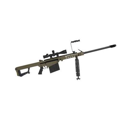 GoatGuns Mini Olive Drab .50cal Die Cast Model Gun - Olive Drab