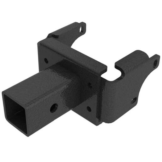 Kolpin ATV 2in Reciever Hitch for Suzuki KingQuad 400 - Eiger Vinson Straight Axle - Black