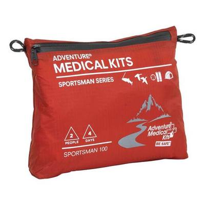 Adventure Medical Kits Sportsman 100 First Aid Kit - 77 Pieces - Red
