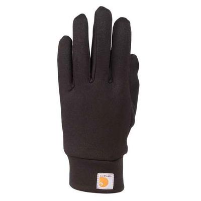 Carhartt Men's Stretch Fleece Liner Work Gloves - Black L