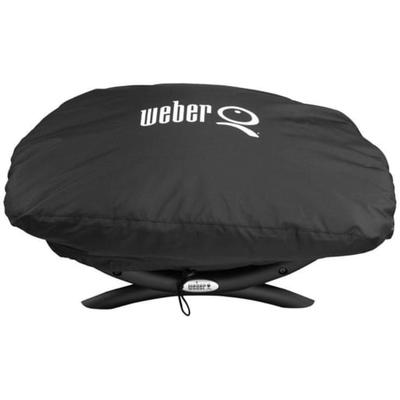 Weber Grill Cover For Q 100 & 1000 Series Gas Grills - Black