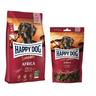 Happy Dog Kombi-Paket: Supreme Sensible 10 / 12,5 kg + 5 x 100 g Soft Snack - Sensible Africa...