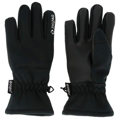 ZIG ZAG - Kid's Santiay Softshell Glove - Handschuhe Gr 140/146 - 8-10 Years schwarz Image