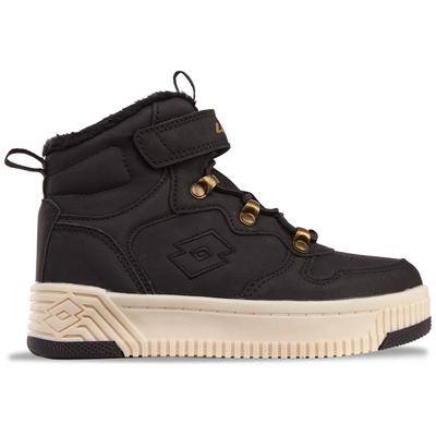 Winterboots LOTTO, Gr. 30, schwarz-weiß (schwarz, sanftes weiß), Synthetik, Kunstfaser, unifarben, sportlich, Schuhe, - mit kuscheligem Warmfutter Image