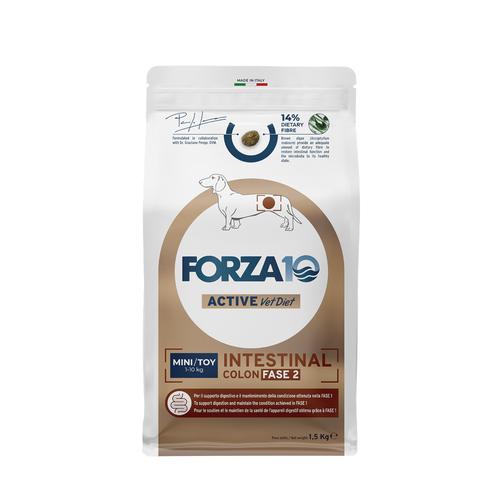 Sparpaket: 3x 1,5kg Forza 10 Active Line - Mini/Toy Intestinal Colon Phase 2 Hundefutter trocken