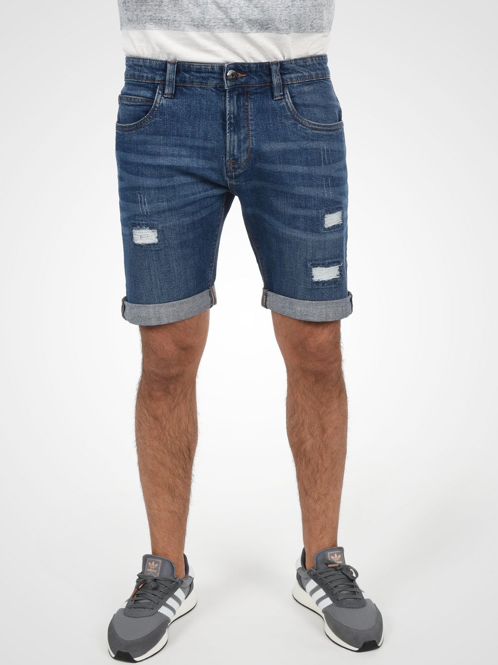 Indicode Jeansshorts Herren indigo, S Image