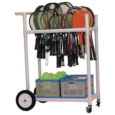 Champion Sports All-Terrain ABS Racket Cart, 20