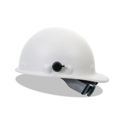 Honeywell Roughneck P2 Hard Cap, 8 Point Ratchet, SwingStrap, Quick-Lok, P2A, White (280-P2AQSW01A000)