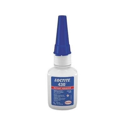 Loctite 430 Super Bonder Instant Adhesive, 1 oz, Bottle, Clear (442-233978)