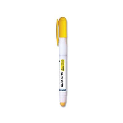 Markal Quik Stik All Purpose Mini Solid Paint Marker, Yellow, 3/8 in Tip, Bullet (434-61127)