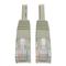 Tripp Lite Cat5e 350MHz Molded Patch Cable, RJ45 (M/M), 25 ft., Gray (TRPN002025GY)