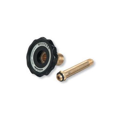 Western Enterprises Regulator Inlet Nuts, Argon; Helium; Nitrogen, Plastic, CGA-580 (312-692P)