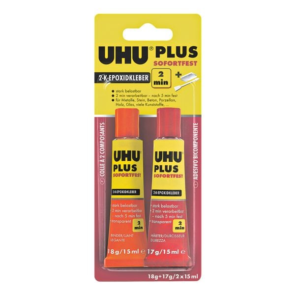 UHU 2-Komponentenkleber »Plus sofortfest« Image