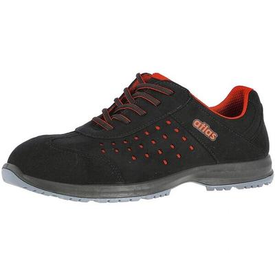atlas S1 Damen-Sicherheitshalbschuh »S1 GX 133 red« Größe 39 Weite 10 schwarz / rot rot Image