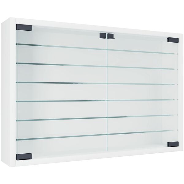 VCM Wandvitrine »Mandosa XL« weiß, 60x40x10 cm