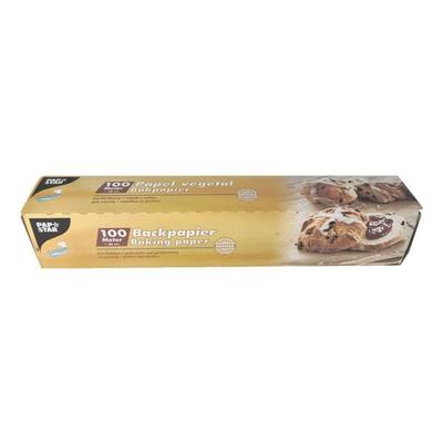 Papstar Großverbraucherrolle Backpapier braun - 100 m x 38 cm braun, 38 cm