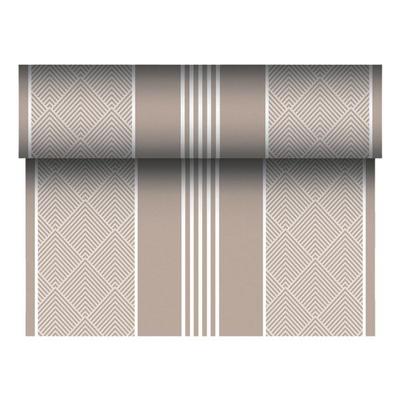 Papstar Tischläufer 40 cm »Royal Collection Elegance-Dekor« 24 m Rolle braun, 40 cm