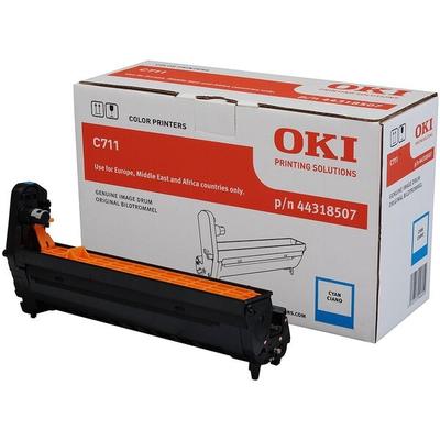 OKI Trommel (ohne Toner) »44318506« cyan blau