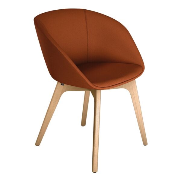 Sedus Schalenstuhl »on spot cosy« orange, 45 cm Image