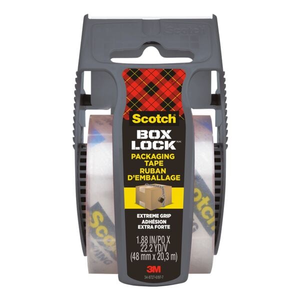Scotch Packband mit Abroller »Box Lock« 48 mm x 20,3 m transparent transparent Image