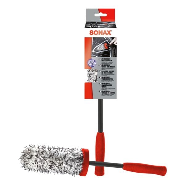 SONAX Mikrofaser Felgenbürste rot Image