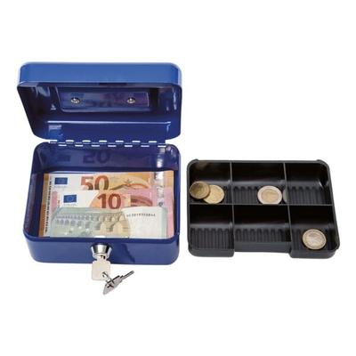 MAUL Geldkassette »1« 15.2x8x12.5 cm blau, 15.2x12.5x8 cm