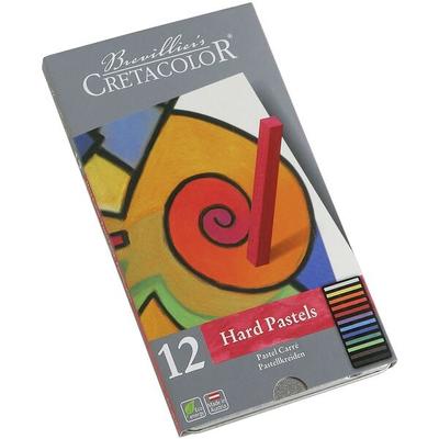 Brevilliers CRETACOLOR 12-tlg. Pastellkreide-Set »Pastel Carré« weiß