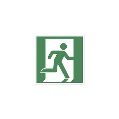 LimarLite Rettungszeichen »Notausgang rechts (nur in Verbindung mit Richtungspfeil) [E002], 15x15 cm